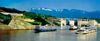 Yangtze Cruises Route